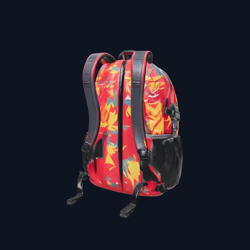 Sporty Ergonomic Backpack model pack